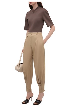Женские хлопковые брюки RALPH LAUREN бежевого цвета по цене 109000 руб., арт. 290834757 | Фото 2 Женские хлопковые брюки RALPH LAUREN бежевого цвета, арт. 290834757 | Фото 2