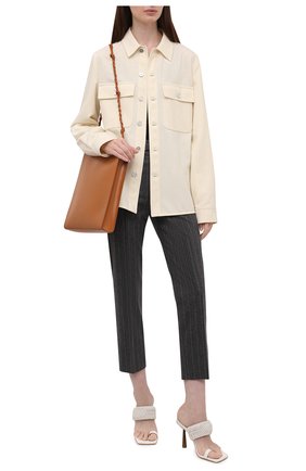 Женские брюки из шерсти и кашемира POLO RALPH LAUREN серого цвета по цене 28400 руб., арт. 211814979 | Фото 2 Женские брюки из шерсти и кашемира POLO RALPH LAUREN серого цвета, арт. 211814979 | Фото 2
