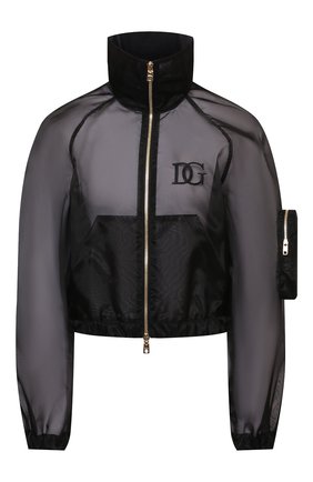 Женская куртка DOLCE & GABBANA черного цвета по цене 138500 руб., арт. F9J28Z/FUMG9 | Фото 1 Женская куртка DOLCE & GABBANA черного цвета, арт. F9J28Z/FUMG9 | Фото 1