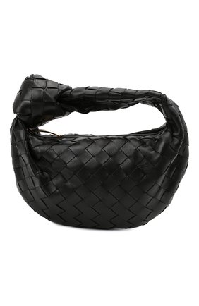 Женская сумка jodie mini BOTTEGA VENETA черного цвета, арт. 651876/VCPP5 | Фото 1 (Материал: Натуральная кожа; Сумки-технические: Сумки top-handle; Размер: mini; Женское Кросс-КТ: Вечерняя сумка)