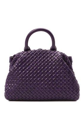 Женская сумка handle small BOTTEGA VENETA фиолетового цвета по цене 256500 руб., арт. 651556/V01D1 | Фото 1 Женская сумка handle small BOTTEGA VENETA фиолетового цвета, арт. 651556/V01D1 | Фото 1 (Материал: Натуральная кожа; Сумки-технические: Сумки top-handle, Сумки через плечо; Размер: small; Ремень/цепочка: На ремешке)