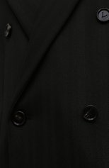 Женское пальто BOTTEGA VENETA хаки цвета, арт. 668802/V1200 | Фото 5 (Рукава: Длинные; Длина (верхняя одежда): До колена; Материал внешний: Синтетический материал; Материал подклада: Вискоза; 1-2-бортные: Двубортные; Стили: Кэжуэл)