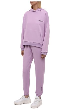 Женский хлопковый костюм SEVEN LAB сиреневого цвета по цене 15330 руб., арт. HP20-IL lavender | Фото 1 Женский хлопковый костюм SEVEN LAB сиреневого цвета, арт. HP20-IL lavender | Фото 1