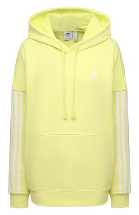 Женский хлопковое худи ADIDAS ORIGINALS желтого цвета по цене 6220 руб., арт. H37801 | Фото 1 Женский хлопковое худи ADIDAS ORIGINALS желтого цвета, арт. H37801 | Фото 1 (Длина (для топов): Стандартные; Материал внешний: Хлопок; Рукава: Длинные; Женское Кросс-КТ: Худи-одежда, Худи-спорт; Стили: Спорт-шик)