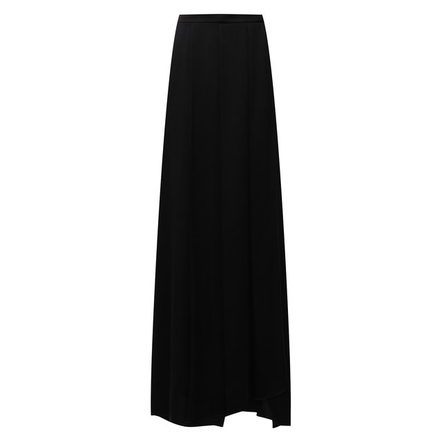 Шелковая юбка Giorgio Armani черного цвета