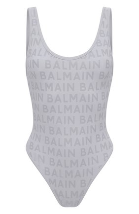 Женский слитный купальник BALMAIN серого цвета по цене 44500 руб., арт. BKBU90580 | Фото 1 Женский слитный купальник BALMAIN серого цвета, арт. BKBU90580 | Фото 1