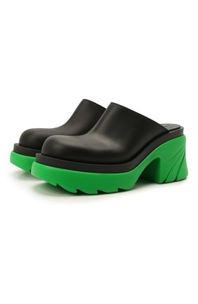 Женские кожаные сабо flash BOTTEGA VENETA зеленого цвета по цене 64600 руб., арт. 668525/VBS50 | Фото 1 Женские кожаные сабо flash BOTTEGA VENETA зеленого цвета, арт. 668525/VBS50 | Фото 1 (Каблук высота: Высокий; Материал внутренний: Натуральная кожа; Подошва: Платформа; Каблук тип: Устойчивый)