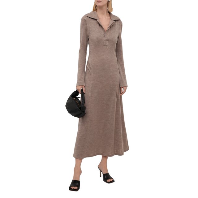 фото Шерстяное платье bottega veneta