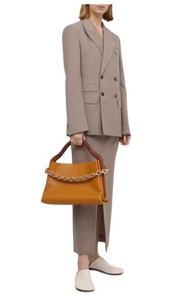 Женские кожаные сабо dot BOTTEGA VENETA белого цвета по цене 49950 руб., арт. 667185/VBP40 | Фото 2 Женские кожаные сабо dot BOTTEGA VENETA белого цвета, арт. 667185/VBP40 | Фото 2 (Материал внутренний: Натуральная кожа; Подошва: Плоская; Каблук высота: Низкий; Каблук тип: Устойчивый)