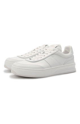 Мужские кожаные кеды TOD’S белого цвета по цене 42200 руб., арт. XXM79B0DP30JUS | Фото 1 Мужские кожаные кеды TOD’S белого цвета, арт. XXM79B0DP30JUS | Фото 1