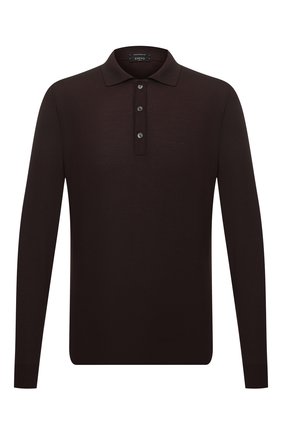 Мужское шерстяное поло SVEVO коричневого цвета по цене 49950 руб., арт. 1377SA21/MP13 | Фото 1 Мужское шерстяное поло SVEVO коричневого цвета, арт. 1377SA21/MP13 | Фото 1