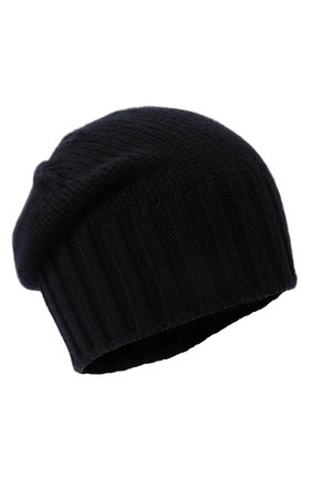 Мужская кашемировая шапка INVERNI темно-синего цвета, арт. 4226 CM | Фото 1 (Материал: Шерсть, Кашемир, Текстиль; Кросс-КТ: Трикотаж)