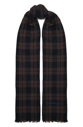 Мужской кашемировый шарф CORNELIANI коричневого цвета по цене 43950 руб., арт. 88B390-1829023/00 | Фото 1 Мужской кашемировый шарф CORNELIANI коричневого цвета, арт. 88B390-1829023/00 | Фото 1