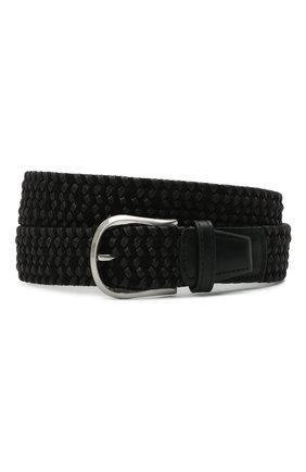 Мужской комбинированный ремень CORNELIANI черного цвета по цене 14350 руб., арт. 88V358-1820834/00 | Фото 1 Мужской комбинированный ремень CORNELIANI черного цвета, арт. 88V358-1820834/00 | Фото 1
