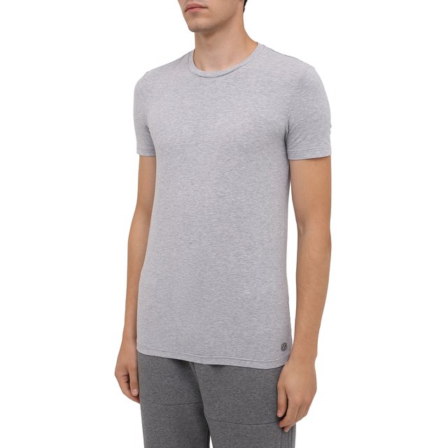 фото Хлопковая футболка ermenegildo zegna