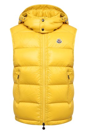 Мужской пуховый жилет bormes MONCLER желтого цвета по цене 84900 руб., арт. G2-091-1A001-52-68950 | Фото 1 Мужской пуховый жилет bormes MONCLER желтого цвета, арт. G2-091-1A001-52-68950 | Фото 1
