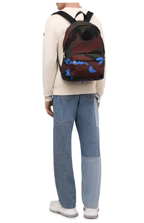 Мужской текстильный рюкзак pierrick MONCLER разноцветного цвета, арт. G2-09A-5A704-00-02T06 | Фото 2 (Материал: Текстиль; Размер: large; Региональные ограничения белый список (Axapta Mercury): RU; Стили: Кэжуэл)