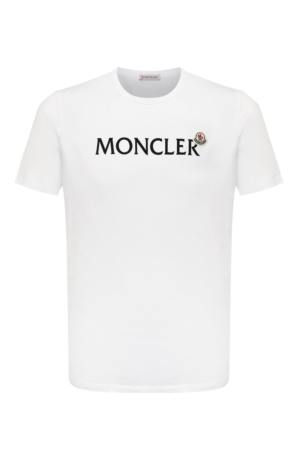 Moncler футболка мужская белая