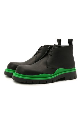 Мужские кожаные ботинки tire BOTTEGA VENETA черного цвета по цене 94400 руб., арт. 667074/VBS50 | Фото 1 Мужские кожаные ботинки tire BOTTEGA VENETA черного цвета, арт. 667074/VBS50 | Фото 1 (Материал внутренний: Натуральная кожа; Мужское Кросс-КТ: Ботинки-обувь; Материал внешний: Кожа; Подошва: Массивная; Каблук высота: Высокий; Материал утеплителя: Без утеплителя; Длина стельки: 29,8, 27,6; толщина подошвы: 3; высота каблука: 5; ширина носка стельки: 9,4)