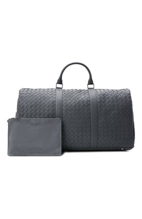 Мужская кожаная дорожная сумка BOTTEGA VENETA серого цвета по цене 485000 руб., арт. 650061/V0E51 | Фото 6 Мужская кожаная дорожная сумка BOTTEGA VENETA серого цвета, арт. 650061/V0E51 | Фото 6 (Материал: Натуральная кожа; Ремень/цепочка: На ремешке; Размер: large)