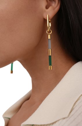 Женские серьги CRYSTALLINE JEWELLERY разноцветного цвета по цене 13340 руб., арт. 372В | Фото 2 Женские серьги CRYSTALLINE JEWELLERY разноцветного цвета, арт. 372В | Фото 2