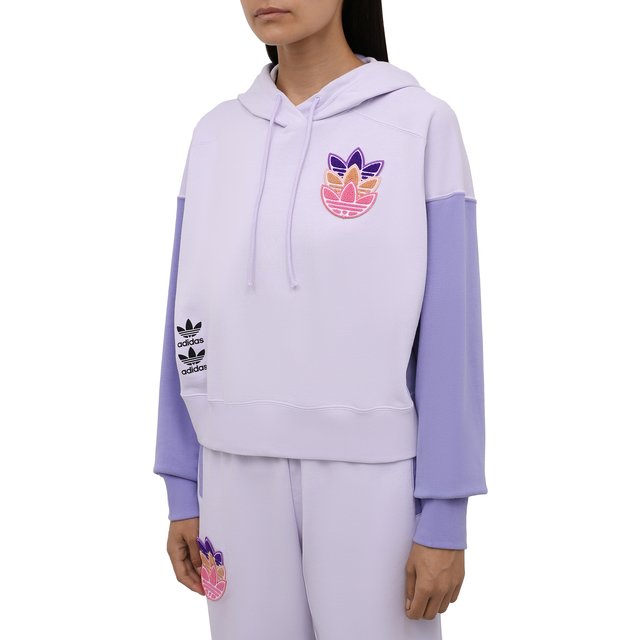 фото Хлопковое худи adidas originals