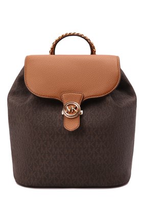 Женский рюкзак mina large MICHAEL MICHAEL KORS темно-коричневого цвета по цене 35700 руб., арт. 30T1G4MB3B | Фото 1 Женский рюкзак mina large MICHAEL MICHAEL KORS темно-коричневого цвета, арт. 30T1G4MB3B | Фото 1 (Материал: Текстиль, Экокожа; Стили: Кэжуэл; Размер: large)