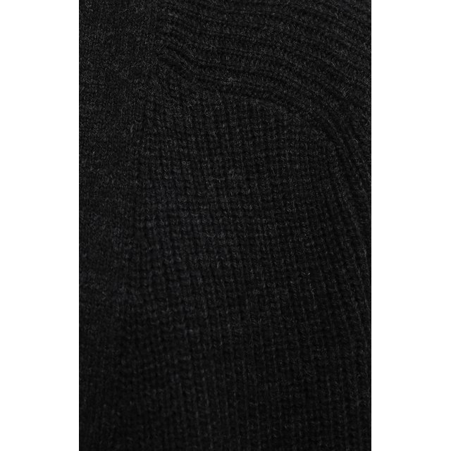 Кардиган из шерсти и кашемира Polo Ralph Lauren 211814572, цвет чёрный, размер 42 - фото 5