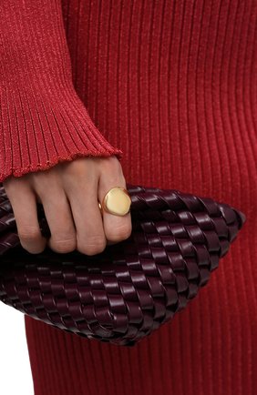 Женское кольцо BOTTEGA VENETA золотого цвета по цене 33950 руб., арт. 665755/VAHU0 | Фото 2 Женское кольцо BOTTEGA VENETA золотого цвета, арт. 665755/VAHU0 | Фото 2