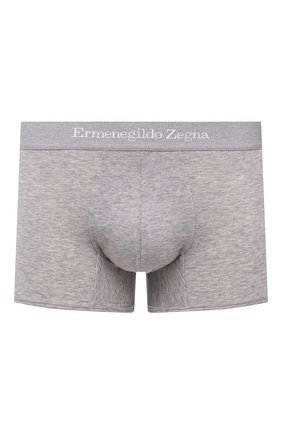 Мужские хлопковые боксеры ERMENEGILDO ZEGNA серого цвета по цене 4315 руб., арт. N2LC60050 | Фото 1 Мужские хлопковые боксеры ERMENEGILDO ZEGNA серого цвета, арт. N2LC60050 | Фото 1 (Материал внешний: Хлопок; Кросс-КТ: бельё; Мужское Кросс-КТ: Трусы)