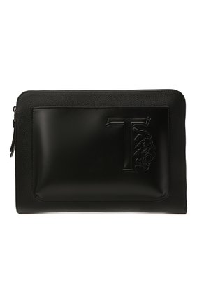 Мужская кожаная папка для документов TOD’S черного цвета по цене 56100 руб., арт. XBMTRVD8200PXD | Фото 1 Мужская кожаная папка для документов TOD’S черного цвета, арт. XBMTRVD8200PXD | Фото 1 (Материал: Натуральная кожа; Размер: medium)