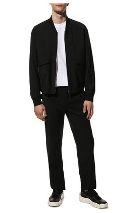 Мужские кожаные кроссовки gumboy VALENTINO черного цвета по цене 45200 руб., арт. WY2S0B17/VRN | Фото 2 Мужские кожаные кроссовки gumboy VALENTINO черного цвета, арт. WY2S0B17/VRN | Фото 2