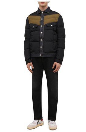 Мужская пуховая куртка DSQUARED2 темно-синего цвета по цене 79950 руб., арт. S74AM1193/S53817 | Фото 2 Мужская пуховая куртка DSQUARED2 темно-синего цвета, арт. S74AM1193/S53817 | Фото 2