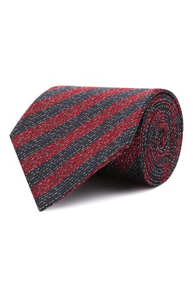 Мужской шелковый галстук ERMENEGILDO ZEGNA красного цвета, арт. Z2D25T/1XW | Фото 1 (Материал: Шелк, Текстиль; Принт: С принтом)