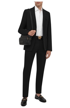 Мужская кожаная сумка TOM FORD черного цвета по цене 144000 руб., арт. H0481T-LCL213 | Фото 2 Мужская кожаная сумка TOM FORD черного цвета, арт. H0481T-LCL213 | Фото 2