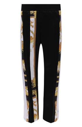 Мужские брюки VERSACE черного цвета по цене 85750 руб., арт. 1001426/1A00679 | Фото 1 Мужские брюки VERSACE черного цвета, арт. 1001426/1A00679 | Фото 1