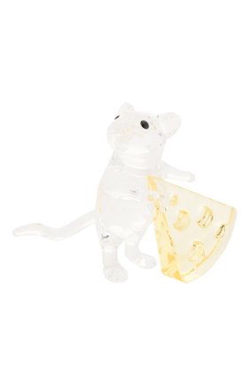 Скульптура mouse with cheese SWAROVSKI прозрачного цвета по цене 5240 руб., арт. 5464939 | Фото 1 Скульптура mouse with cheese SWAROVSKI прозрачного цвета, арт. 5464939 | Фото 1