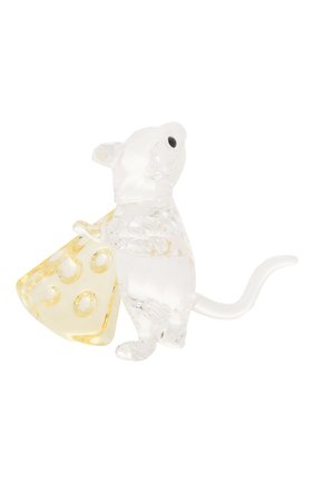 Скульптура mouse with cheese SWAROVSKI прозрачного цвета по цене 5240 руб., арт. 5464939 | Фото 2 Скульптура mouse with cheese SWAROVSKI прозрачного цвета, арт. 5464939 | Фото 2