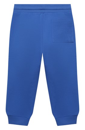 Детские хлопковые джоггеры GIVENCHY синего цвета по цене 19850 руб., арт. H24133 | Фото 2 Детские хлопковые джоггеры GIVENCHY синего цвета, арт. H24133 | Фото 2
