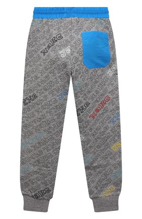 Детские хлопковые джоггеры MARC JACOBS (THE) серого цвета по цене 10500 руб., арт. W24249 | Фото 2 Детские хлопковые джоггеры MARC JACOBS (THE) серого цвета, арт. W24249 | Фото 2