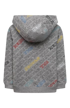Детский хлопковая толстовка MARC JACOBS (THE) серого цвета по цене 9950 руб., арт. W25518 | Фото 2 Детский хлопковая толстовка MARC JACOBS (THE) серого цвета, арт. W25518 | Фото 2 (Материал внешний: Хлопок; Мальчики Кросс-КТ: Толстовка-одежда; Рукава: Длинные; Ростовка одежда: 9 лет | 134 см, 12 лет | 152 см, 18 мес | 86 см, 2 года | 92 см, 3 года | 98 см, 4 года | 104 см, 5 лет | 110 см, 7 лет | 122 см)