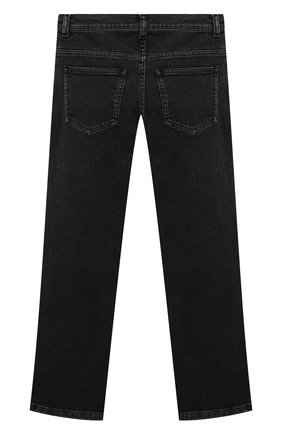 Детские джинсы FENDI серого цвета по цене 24750 руб., арт. JUF046/AG3B/3A-6A | Фото 2 Детские джинсы FENDI серого цвета, арт. JUF046/AG3B/3A-6A | Фото 2