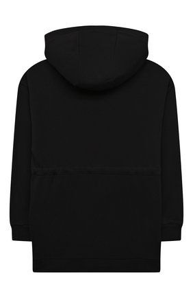 Детское хлопковое худи FENDI черного цвета по цене 32500 руб., арт. JFH121/5V0/3A-6A | Фото 2 Детское хлопковое худи FENDI черного цвета, арт. JFH121/5V0/3A-6A | Фото 2 (Материал внешний: Хлопок; Рукава: Длинные; Ростовка одежда: 6 лет | 116 см)