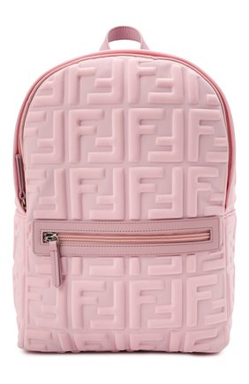 Детская рюкзак FENDI розового цвета по цене 61350 руб., арт. 8BZ040/AFU9 | Фото 1 Детская рюкзак FENDI розового цвета, арт. 8BZ040/AFU9 | Фото 1