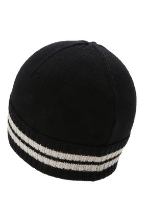 Детского шапка MONCLER темно-синего цвета по цене 12600 руб., арт. G2-954-9Z734-20-A9630 | Фото 2 Детского шапка MONCLER темно-синего цвета, арт. G2-954-9Z734-20-A9630 | Фото 2 (Материал: Текстиль, Шерсть, Синтетический материал)