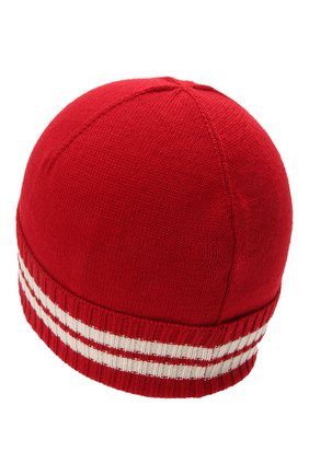 Детского шапка MONCLER красного цвета по цене 12600 руб., арт. G2-954-9Z734-20-A9630 | Фото 2 Детского шапка MONCLER красного цвета, арт. G2-954-9Z734-20-A9630 | Фото 2 (Материал: Текстиль, Шерсть, Синтетический материал)
