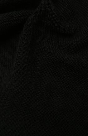 Детский шерстяной шарф MONCLER черного цвета, арт. G2-954-9Z732-00-A9632 | Фото 2 (Материал: Текстиль, Шерсть, Синтетический материал)