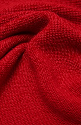 Детский шарф MONCLER красного цвета по цене 15300 руб., арт. G2-954-9Z732-00-A9632 | Фото 2 Детский шарф MONCLER красного цвета, арт. G2-954-9Z732-00-A9632 | Фото 2