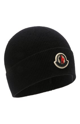 Детского шерстяная шапка MONCLER темно-синего цвета по цене 12600 руб., арт. G2-954-9Z731-00-A9632 | Фото 1 Детского шерстяная шапка MONCLER темно-синего цвета, арт. G2-954-9Z731-00-A9632 | Фото 1 (Материал: Текстиль, Шерсть, Синтетический материал)