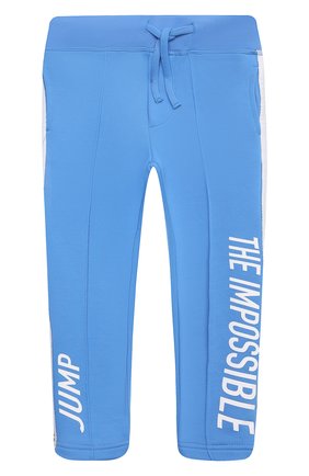 Детские брюки DSQUARED2 голубого цвета по цене 16400 руб., арт. DQ0307-D003S | Фото 1 Детские брюки DSQUARED2 голубого цвета, арт. DQ0307-D003S | Фото 1